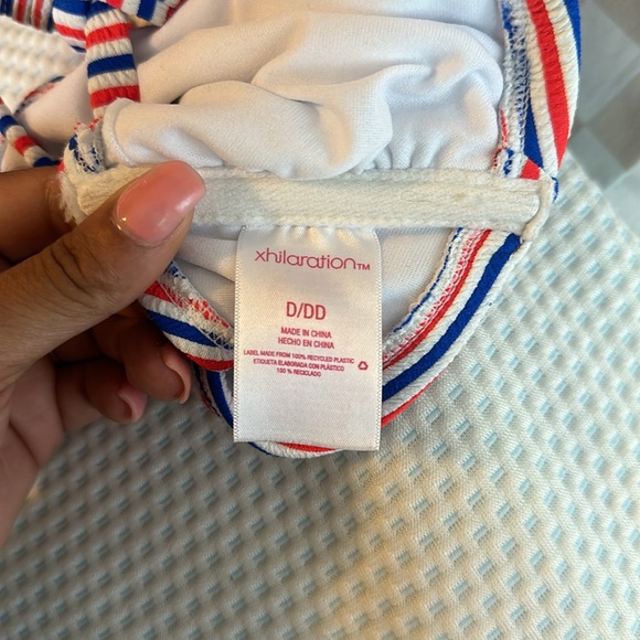 Target red white and blue bathing suit top - Picture 5 of 5